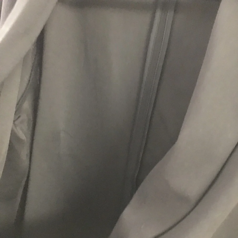 NYCC Lightweight Single Button Blazer XL Black 3/4 Ruched Sleeve Work Office - Picture 4 of 6